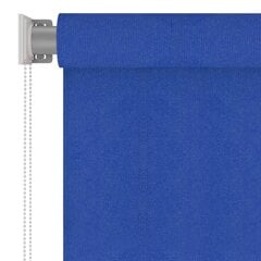 vidaXL Lauko roletas, mėlynos spalvos, 60x140cm, HDPE kaina ir informacija | Žaliuzės | pigu.lt