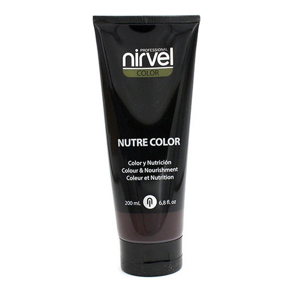 Trumpalaikiai dažai Nirvel Nutre Color Ruda, 200 ml kaina ir informacija | Plaukų dažai | pigu.lt