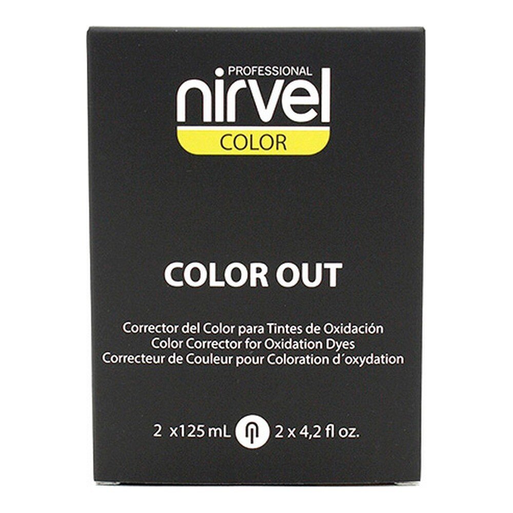 Spalvos korektorius Nirvel Color Out, 2 x 125 ml цена и информация | Plaukų dažai | pigu.lt