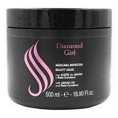 Plaukų kaukė Sublime Diamond Girl Argano aliejus, 500 ml kaina ir informacija | Priemonės plaukų stiprinimui | pigu.lt