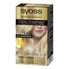Ilgalaikiai plaukų dažai Syoss Olio Intense Nº 9.10 kaina ir informacija | Plaukų dažai | pigu.lt