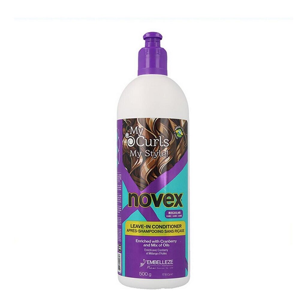 Kondicionierius Novex My Curls Leave In, 500 ml цена и информация | Balzamai, kondicionieriai | pigu.lt