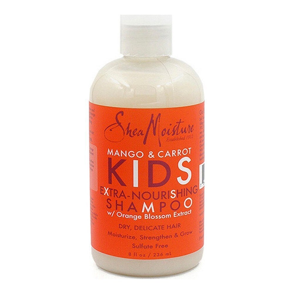 Šampūnas Shea Moisture Mango and Carrot Kids, 236 ml kaina ir informacija | Šampūnai | pigu.lt