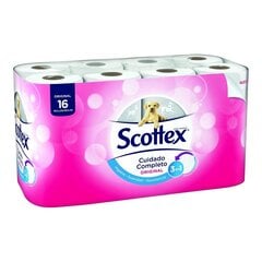 Туалетная бумага Scottex Original, 16 шт. цена и информация | Туалетная бумага, бумажные полотенца | pigu.lt