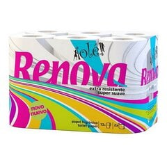 Туалетная бумага Renova, 12 шт. цена и информация | Туалетная бумага, бумажные полотенца | pigu.lt