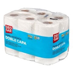 Туалетная бумага Deogar, 12 шт. цена и информация | Туалетная бумага, бумажные полотенца | pigu.lt