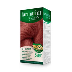 Ilgalaikiai plaukų dažai Farmatint 5M, 135 ml kaina ir informacija | Plaukų dažai | pigu.lt