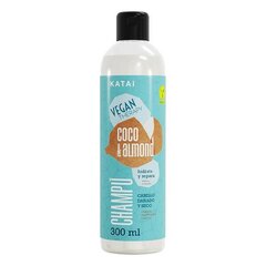 Šampūnas Coconut & Almond Cream Katai, 300 ml kaina ir informacija | Šampūnai | pigu.lt