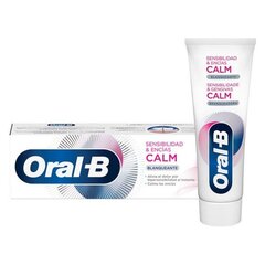 Отбеливающая зубная паста Oral-B Sensibilidad & Calm (75 ml) цена и информация | Зубные щетки, пасты | pigu.lt