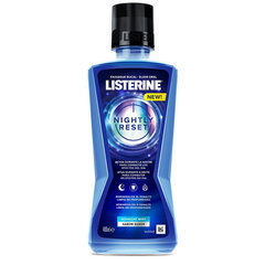 Ополаскиватель для полости рта Nightly Reset Listerine (400 ml) цена и информация | Зубные щетки, пасты | pigu.lt