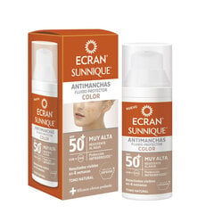 Солнцезащитный крем Ecran Sunnique Color Ecran Spf 50+, 50 мл цена и информация | Кремы от загара | pigu.lt