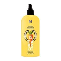 Крем для загара Mediterraneo Sun Carrot Sunscreen Dark Tanning Spf15, 100 мл цена и информация | Кремы от загара | pigu.lt