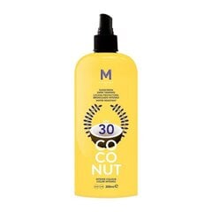 Солнцезащитный крем Mediterraneo Sun Coconut Sunscreen Dark Tanning Spf30, 200 мл цена и информация | Кремы от загара | pigu.lt