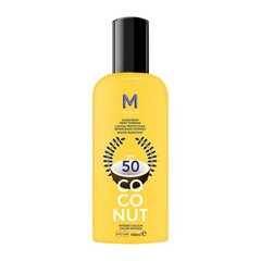 Kremas nuo saulės Mediterraneo Sun Coconut Suntan Dark Tanning SPF50, 100 ml kaina ir informacija | Kremai nuo saulės | pigu.lt