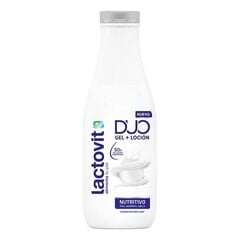 Dušo želė Lactovit Duo Nutritivo, 600 ml kaina ir informacija | Dušo želė, aliejai | pigu.lt