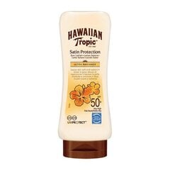 Losjonas nuo saulės Satin Protection Ultra Radiance Hawaiian Tropic, 180 ml kaina ir informacija | Kremai nuo saulės | pigu.lt