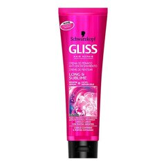 Išsišakojusių galiukų kremas Schwarzkopf Gliss Long & Sublime, 100 ml kaina ir informacija | Priemonės plaukų stiprinimui | pigu.lt