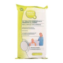 Intymios higienos drėgnos servetėlės Daily Comfort, 20vnt kaina ir informacija | Intymios higienos prausikliai | pigu.lt