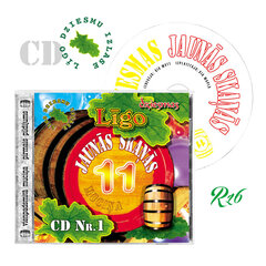 CD Līgo dziesmas Jaunās Skaņās 11-1 Populiarių latvių Ligo dainų rinkinys kaina ir informacija | Vinilinės plokštelės, CD, DVD | pigu.lt