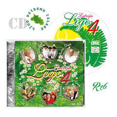 CD Līgo Latvija 4 - Populiarių latvių LĪGO dainų rinkinys kaina ir informacija | Vinilinės plokštelės, CD, DVD | pigu.lt