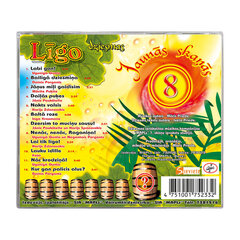CD Līgo dziesmas Jaunās Skaņās 8 - Populiarių latvių Ligo dainų rinkinys kaina ir informacija | Vinilinės plokštelės, CD, DVD | pigu.lt