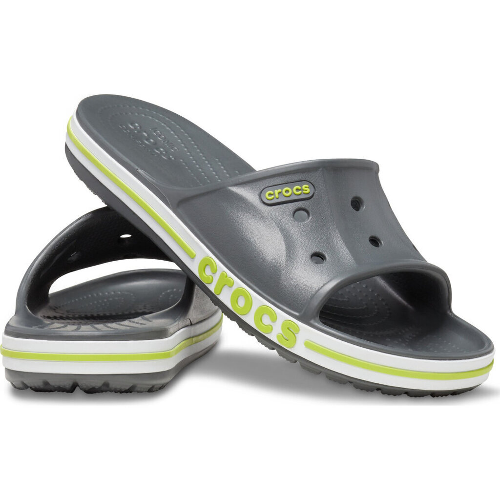 Šlepetės moterims Crocs™ Bayaband Slide 165179, juodos kaina ir informacija | Šlepetės moterims | pigu.lt