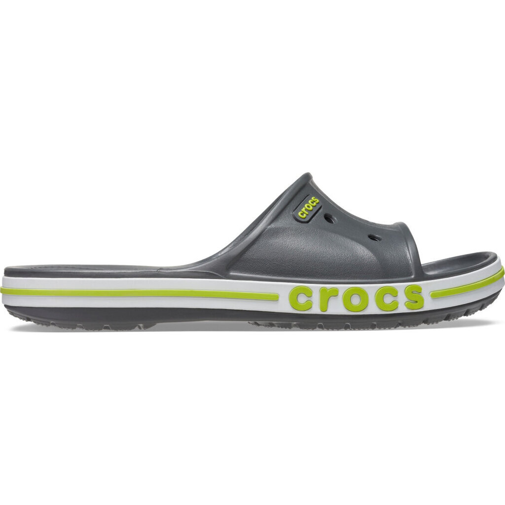 Šlepetės moterims Crocs™ Bayaband Slide 165179, juodos kaina ir informacija | Šlepetės moterims | pigu.lt