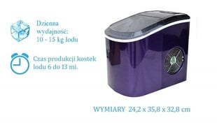 Ledo kubelių gaminimo aparatas, violetinis цена и информация | Особенные приборы для приготовления пищи | pigu.lt