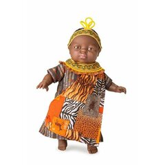 Kūdikių lėlė Berjuan Friends of the World African Child 42 cm kaina ir informacija | Žaislai mergaitėms | pigu.lt