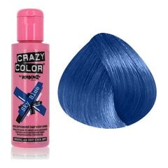 Ilgalaikiai plaukų dažai Sky Blue Crazy Color Nº 59, 100 ml kaina ir informacija | Plaukų dažai | pigu.lt
