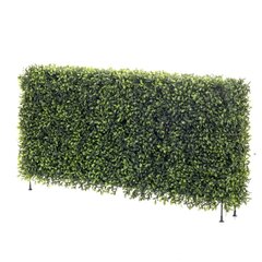 Emerald dirbtinio buksmedžio tvora, 100x20x25cm цена и информация | Искусственные цветы | pigu.lt