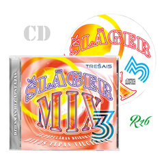 Cd Šlāgermix Nr. 3 - Микс 38 Популярных Латышских Песен цена и информация | Виниловые пластинки, CD, DVD | pigu.lt