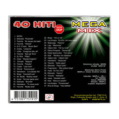 CD MEGAMIX - Populiarių latvių dainų miksas kaina ir informacija | Vinilinės plokštelės, CD, DVD | pigu.lt
