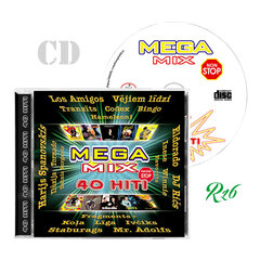 CD MEGAMIX - Populiarių latvių dainų miksas kaina ir informacija | Vinilinės plokštelės, CD, DVD | pigu.lt