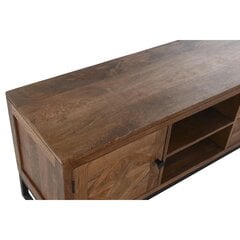 Устройство DKD Home Decor Натуральный Чёрный Позолоченный Металл Древесина манго (145 x 40 x 85 cm) цена и информация | Комоды | pigu.lt