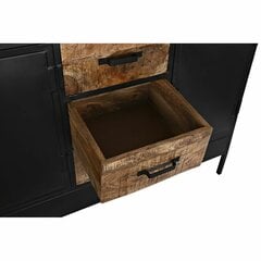 Устройство DKD Home Decor 177 x 38 x 75 cm Натуральный Чёрный Деревянный цена и информация | Витрины, серванты | pigu.lt