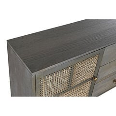 Комод DKD Home Decor, натуральный серый MDF, древесина манго (160 x 40 x 75 см) цена и информация | Витрины, серванты | pigu.lt