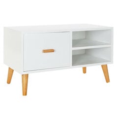 Indauja DKD Home Decor Balta Ruda MDF (80 x 40 x 50 cm) kaina ir informacija | Komodos | pigu.lt