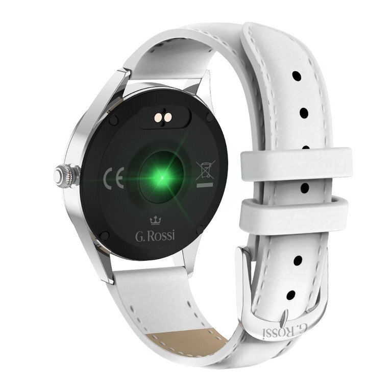 G. Rossi SW017 Silver/White kaina ir informacija | Išmanieji laikrodžiai (smartwatch) | pigu.lt