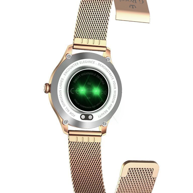 G. Rossi SW014 Rose Gold цена и информация | Išmanieji laikrodžiai (smartwatch) | pigu.lt