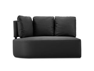 Modulinė sofa Calme Jardin Barts, juoda kaina ir informacija | Lauko kėdės, foteliai, pufai | pigu.lt