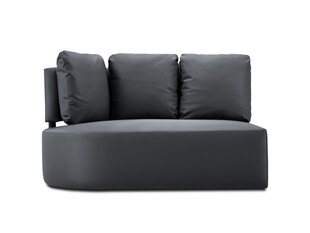 Modulinė sofa Calme Jardin Barts, tamsiai pilka kaina ir informacija | Lauko kėdės, foteliai, pufai | pigu.lt