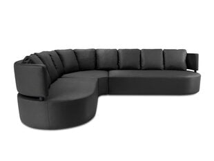 7-nių vietų kampinė lauko sofa Calme Jardin Barts, juoda kaina ir informacija | Lauko kėdės, foteliai, pufai | pigu.lt