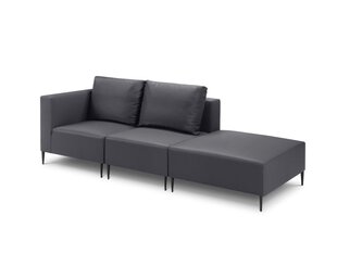 Modulinė trivietė lauko sofa Calme Jardin Fiji, tamsiai pilka kaina ir informacija | Lauko kėdės, foteliai, pufai | pigu.lt