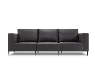 Modulinė trivietė lauko sofa Calme Jardin Fiji, juoda kaina ir informacija | Lauko kėdės, foteliai, pufai | pigu.lt