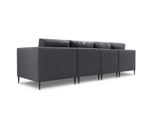 Modulinė keturvietė lauko sofa Calme Jardin Fiji, tamsiai pilka kaina ir informacija | Lauko kėdės, foteliai, pufai | pigu.lt