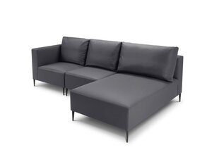 Modulinė 4-ių vietų kampinė lauko sofa Calme Jardin Fiji, tamsiai pilka kaina ir informacija | Lauko kėdės, foteliai, pufai | pigu.lt