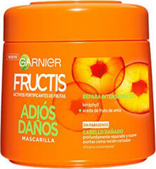 Маска для волос Garnier Restorative Hair Mask Adiós Daños Fructis 300 мл цена и информация | Средства для укрепления волос | pigu.lt