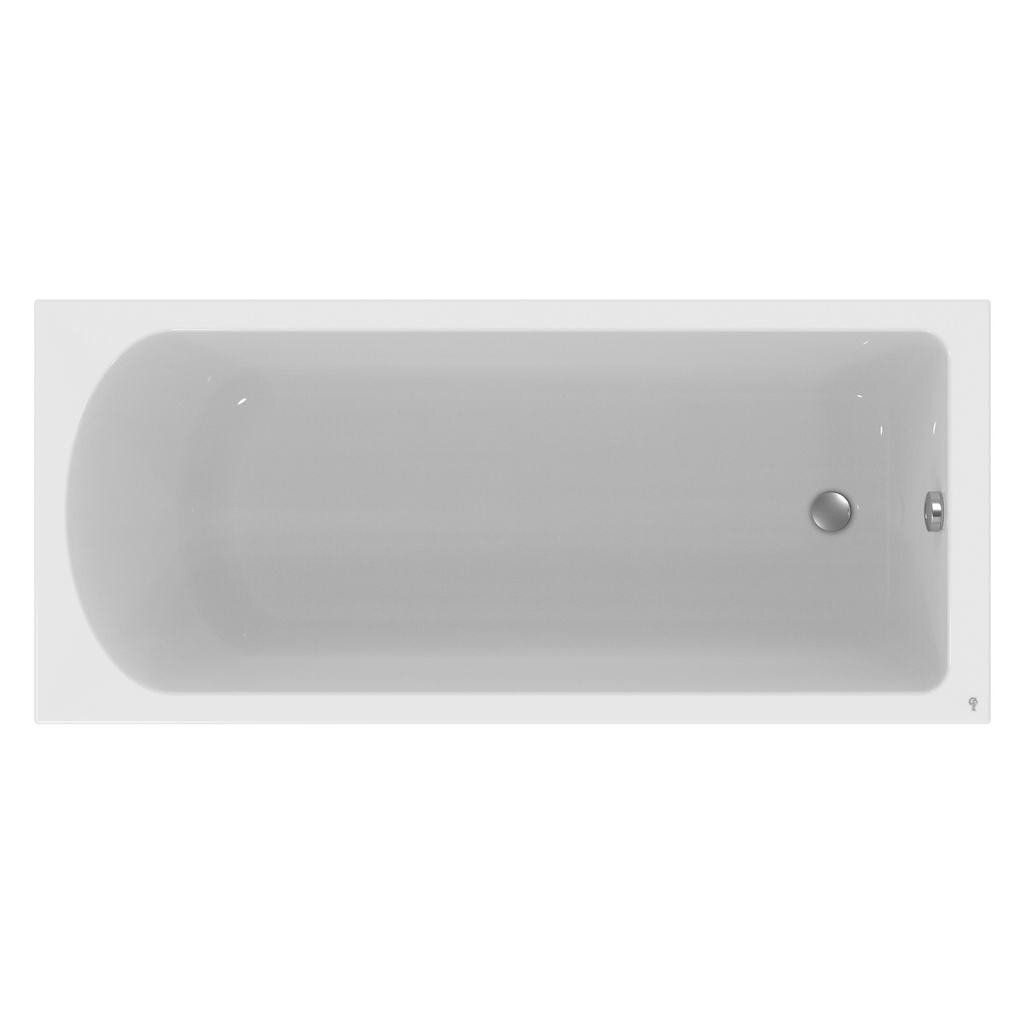 Prekė su pažeidimu. Įmontuojama akrilinė vonia Ideal Standard Hotline 170x75, 180x80 cm, balta, 170x75 cm kaina ir informacija | Vonios | pigu.lt