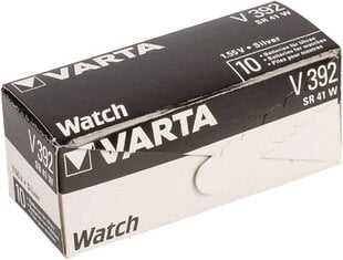 Батарея Varta 392 AG3 S736E SR41W цена и информация | Батарейки | pigu.lt